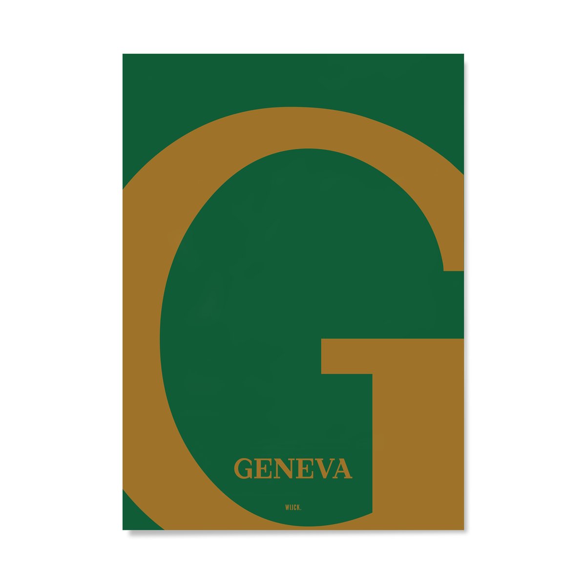 Affiches de G de Geneva | WIJCK.